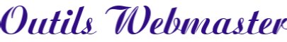 Outils webmaster